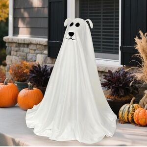 NWT White Ghost Dog Decoration